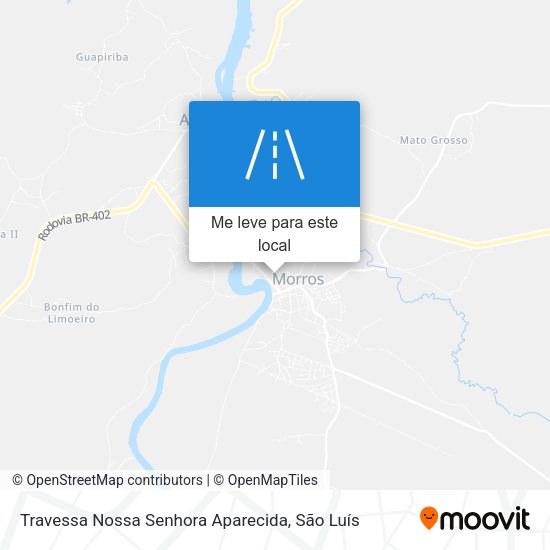 Travessa Nossa Senhora Aparecida mapa