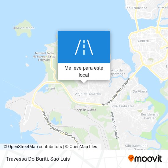Travessa Do Buriti mapa