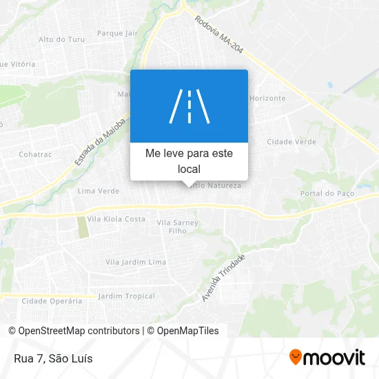 Rua 7 mapa