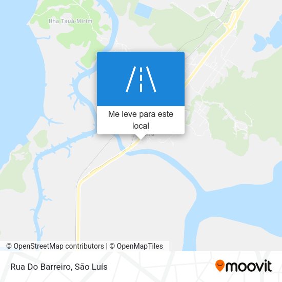 Rua Do Barreiro mapa