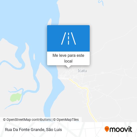 Rua Da Fonte Grande mapa