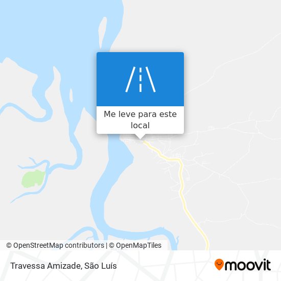 Travessa Amizade mapa