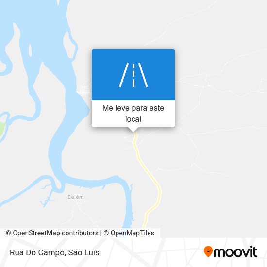 Rua Do Campo mapa