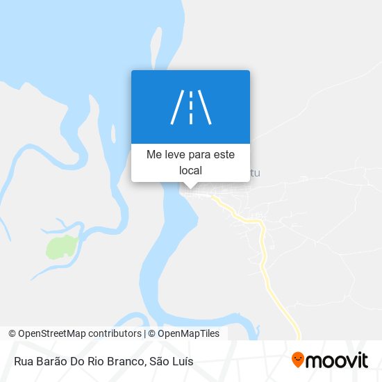 Rua Barão Do Rio Branco mapa