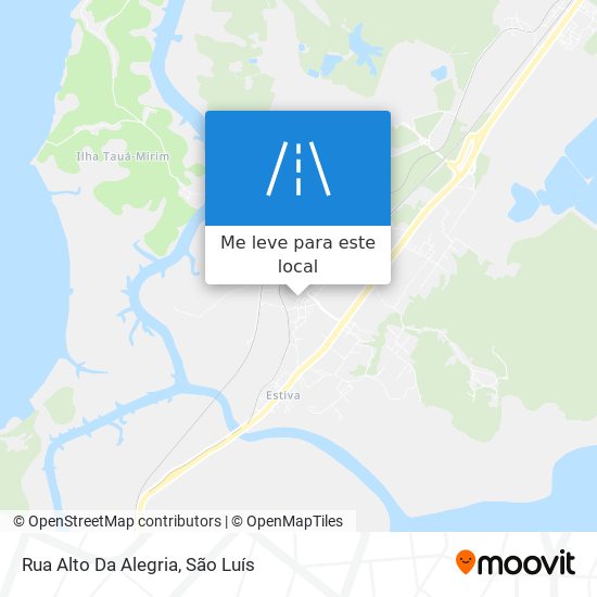 Rua Alto Da Alegria mapa