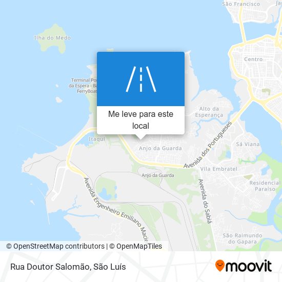 Rua Doutor Salomão mapa