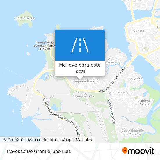 Travessa Do Gremio mapa