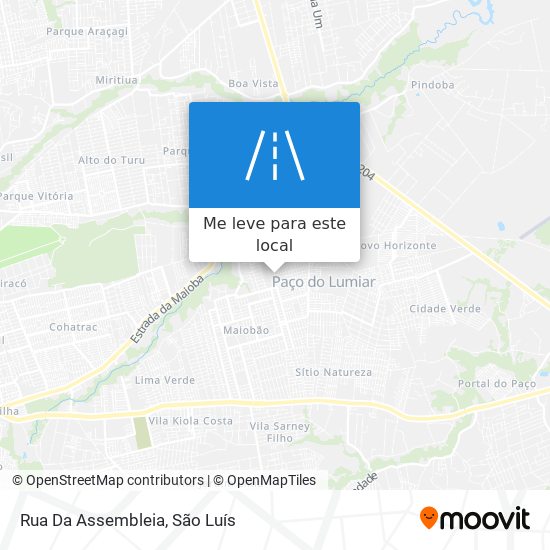 Rua Da Assembleia mapa