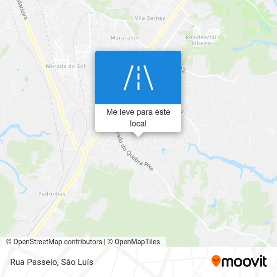 Rua Passeio mapa