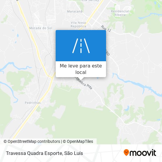 Travessa Quadra Esporte mapa