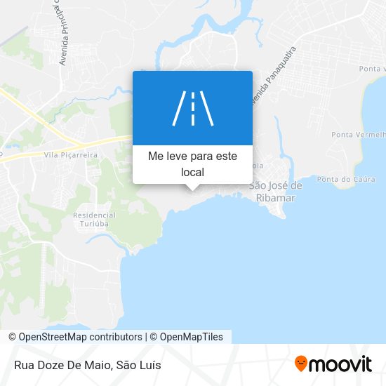 Rua Doze De Maio mapa