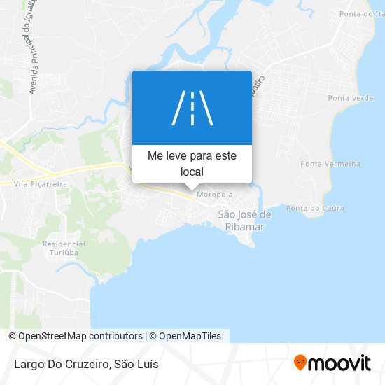 Largo Do Cruzeiro mapa