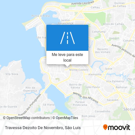 Travessa Dezoito De Novembro mapa