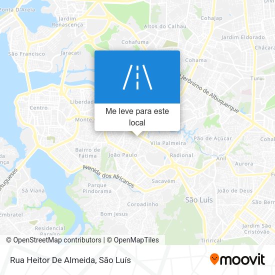 Rua Heitor De Almeida mapa