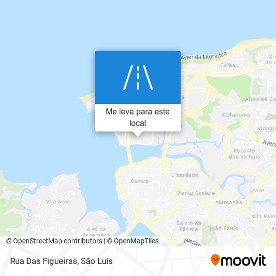 Rua Das Figueiras mapa