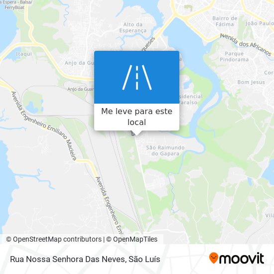 Rua Nossa Senhora Das Neves mapa