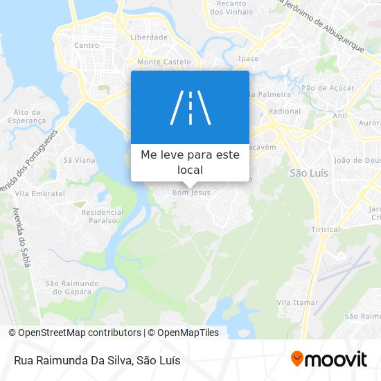 Rua Raimunda Da Silva mapa