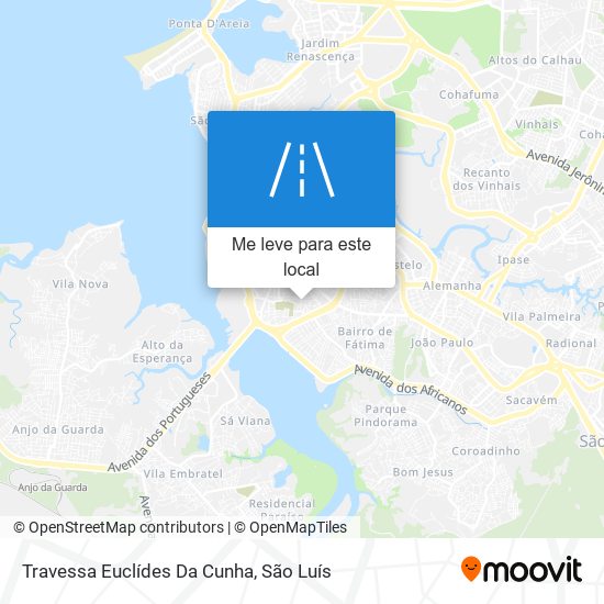 Travessa Euclídes Da Cunha mapa