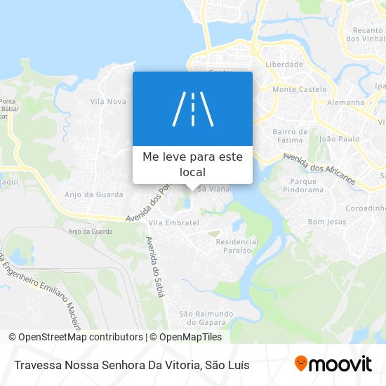 Travessa Nossa Senhora Da Vitoria mapa