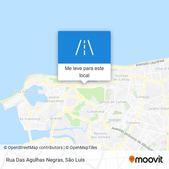 Rua Das Agulhas Negras mapa