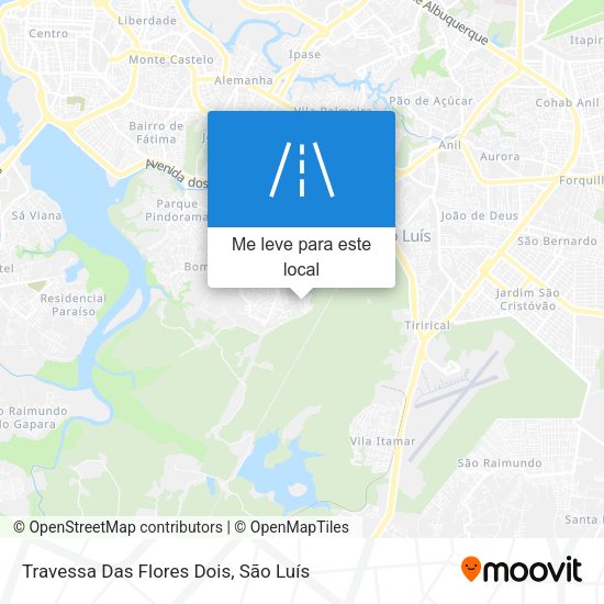 Travessa Das Flores Dois mapa