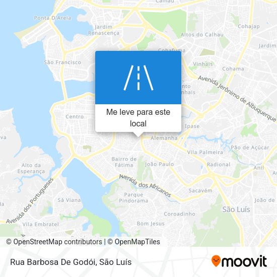 Rua Barbosa De Godói mapa