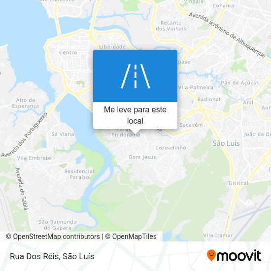 Rua Dos Réis mapa