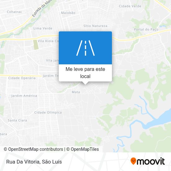 Rua Da Vitoria mapa
