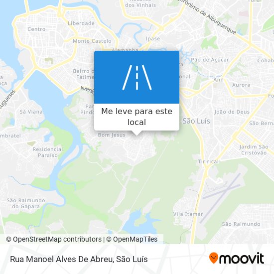 Rua Manoel Alves De Abreu mapa