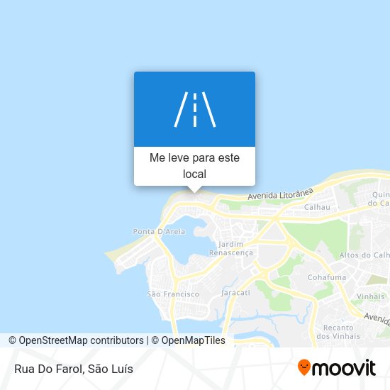 Rua Do Farol mapa