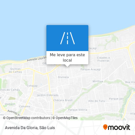 Avenida Da Gloria mapa