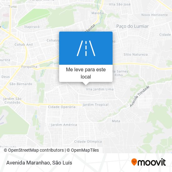 Avenida Maranhao mapa