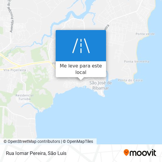 Rua Iomar Pereira mapa