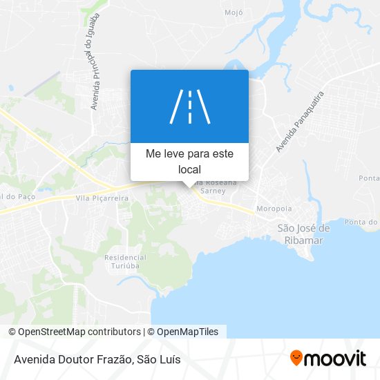 Avenida Doutor Frazão mapa