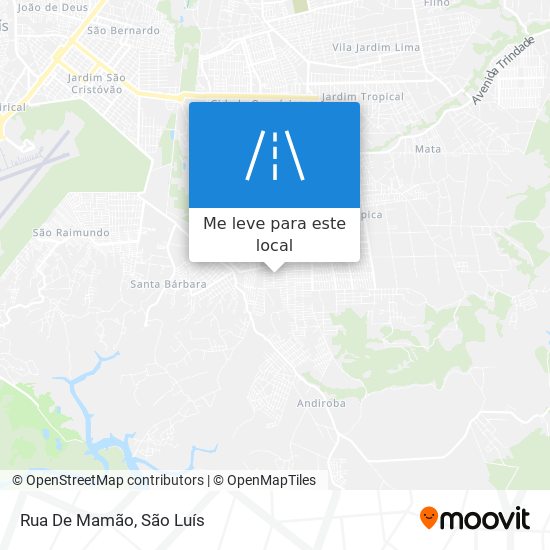 Rua De Mamão mapa