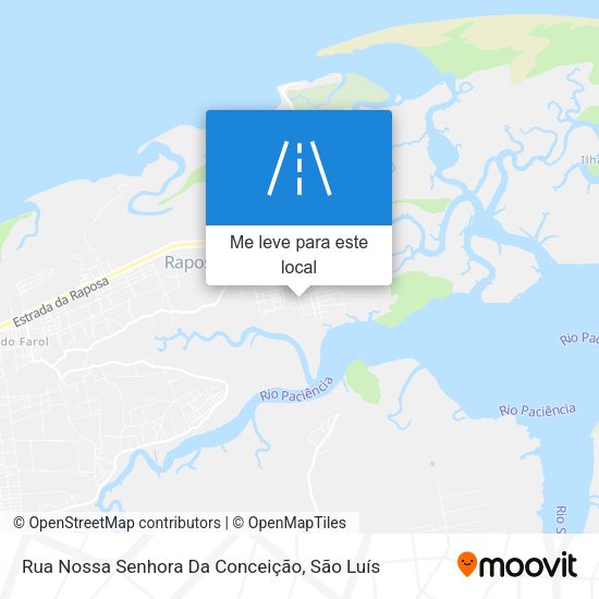 Rua Nossa Senhora Da Conceição mapa