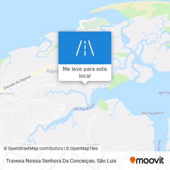 Travesa Nossa Senhora Da Conceiçao mapa