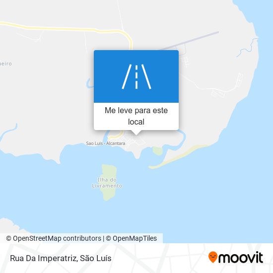 Rua Da Imperatriz mapa