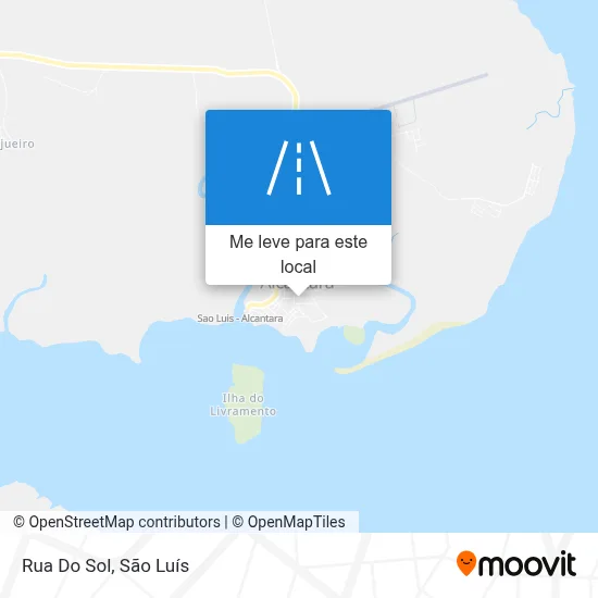 Rua Do Sol mapa