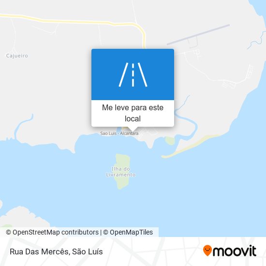 Rua Das Mercês mapa