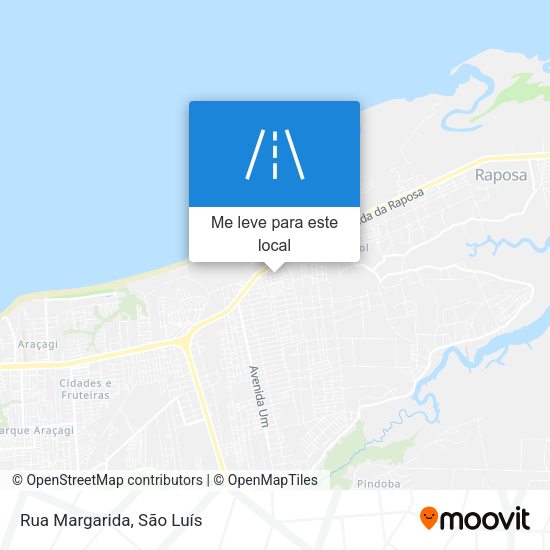 Rua Margarida mapa