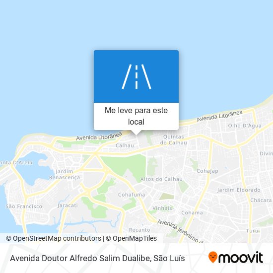 Avenida Doutor Alfredo Salim Dualibe mapa