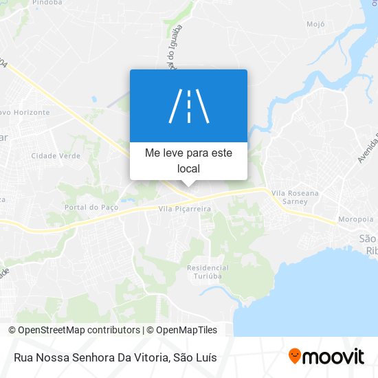 Rua Nossa Senhora Da Vitoria mapa