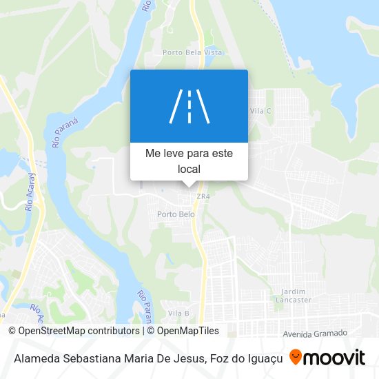 Alameda Sebastiana Maria De Jesus mapa