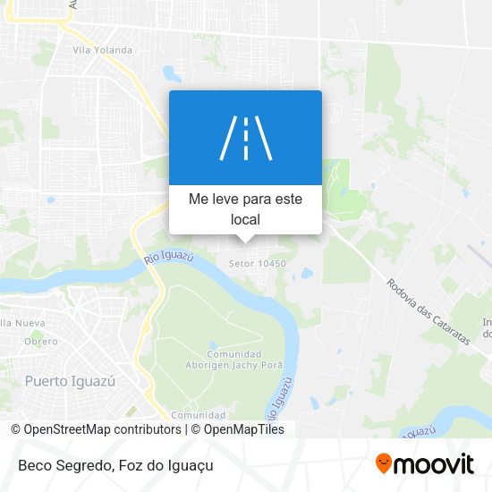 Beco Segredo mapa