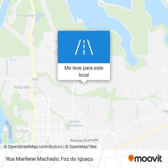 Rua Marilene Machado mapa