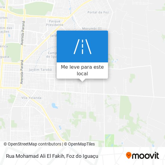 Rua Mohamad Ali El Fakih mapa