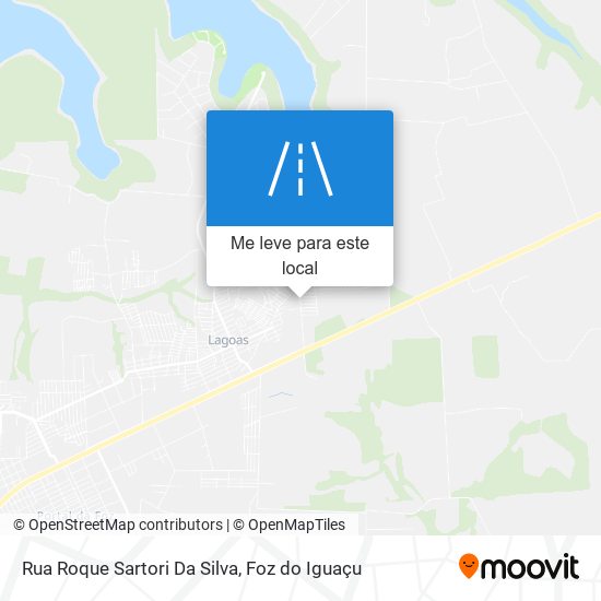 Rua Roque Sartori Da Silva mapa