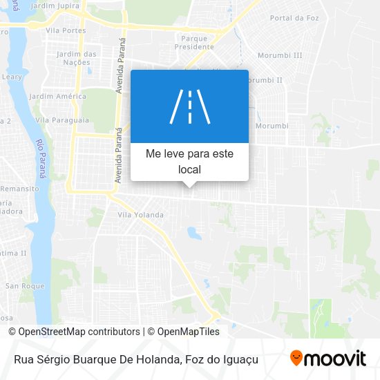 Rua Sérgio Buarque De Holanda mapa