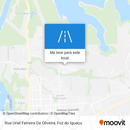 Rua Uriel Ferreira De Oliveira mapa